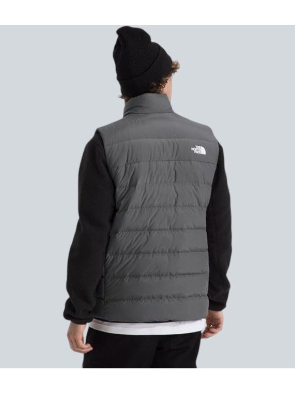 The North Face Aconcagua 3 Insulated Vest Men’s XL Gray NWT Down Puffer Gorpcore - Picture 3 of 9
